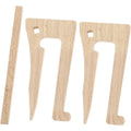 Platzsparendes Laptopstander fur Homeoffice aus Holz