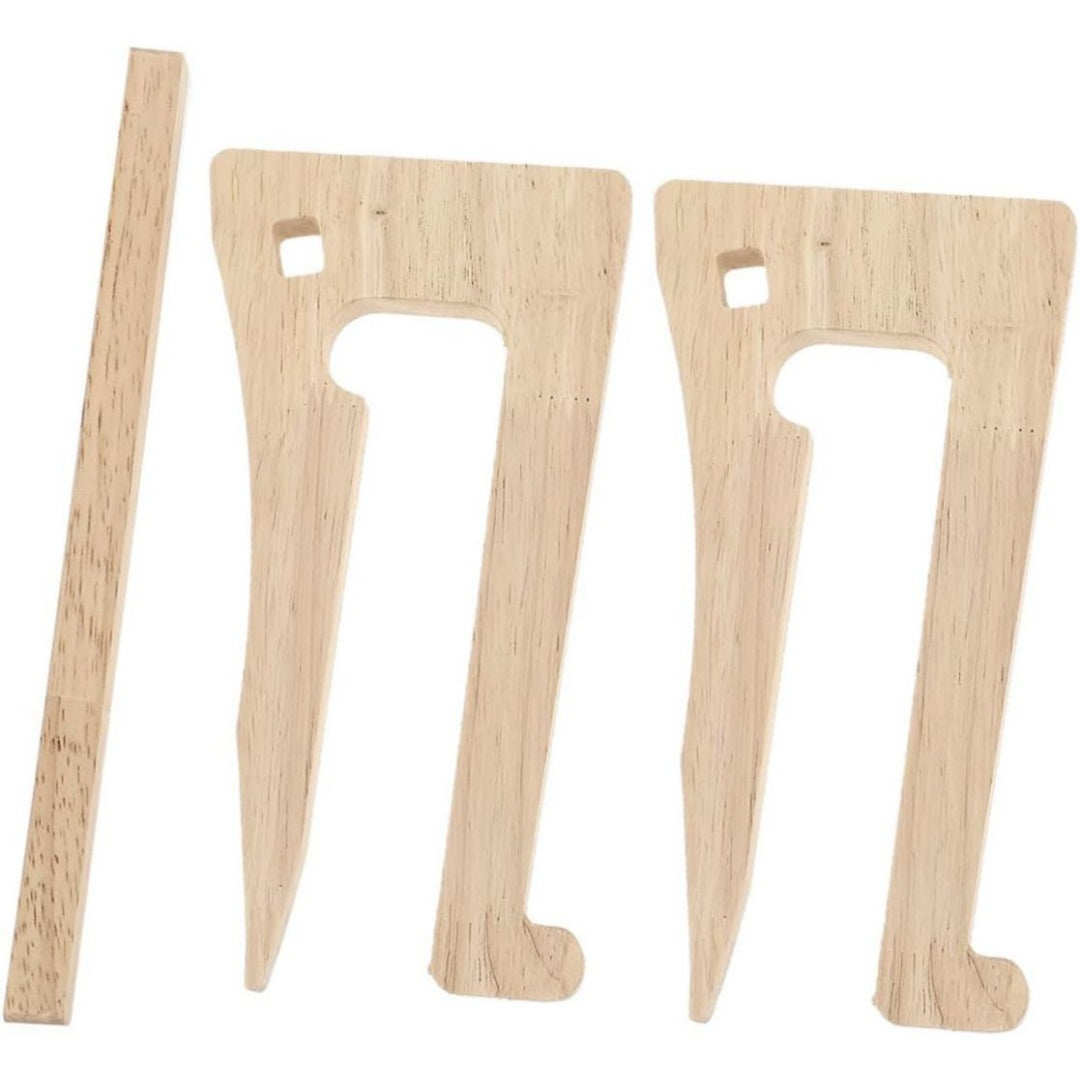 Platzsparendes Laptopstander fur Homeoffice aus Holz